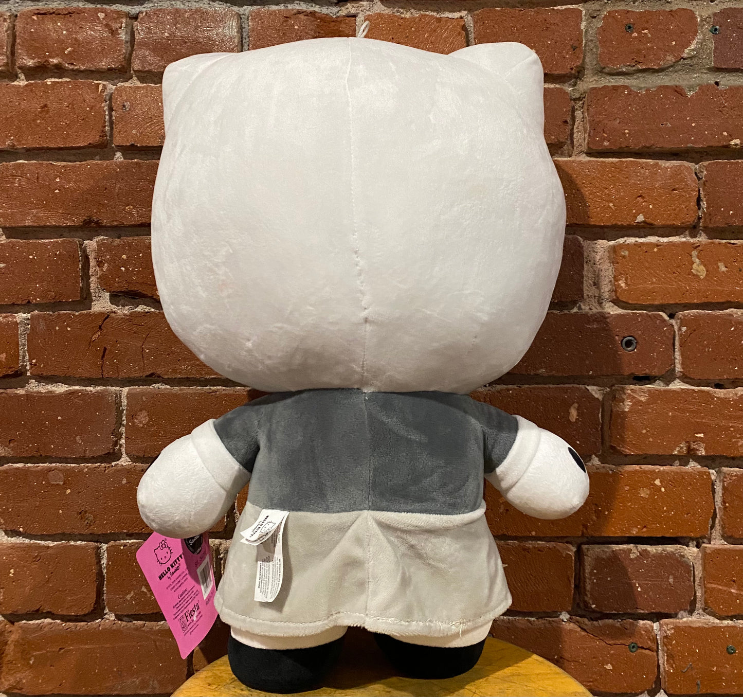 Hello Kitty White, Gray and Black Plush