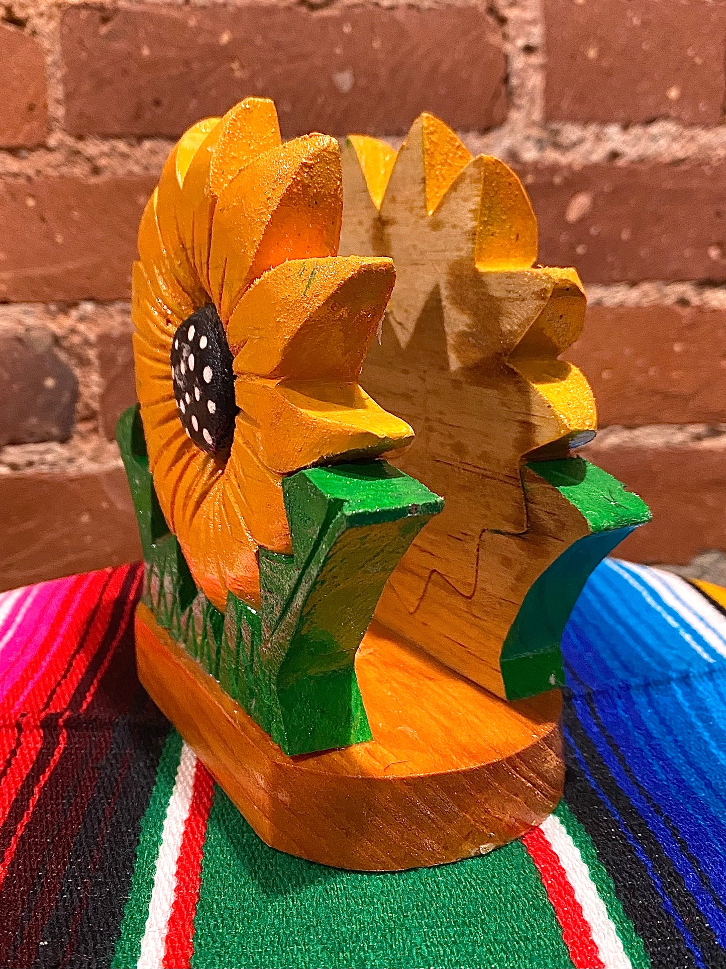 Golden Sunflower Napkin Holder