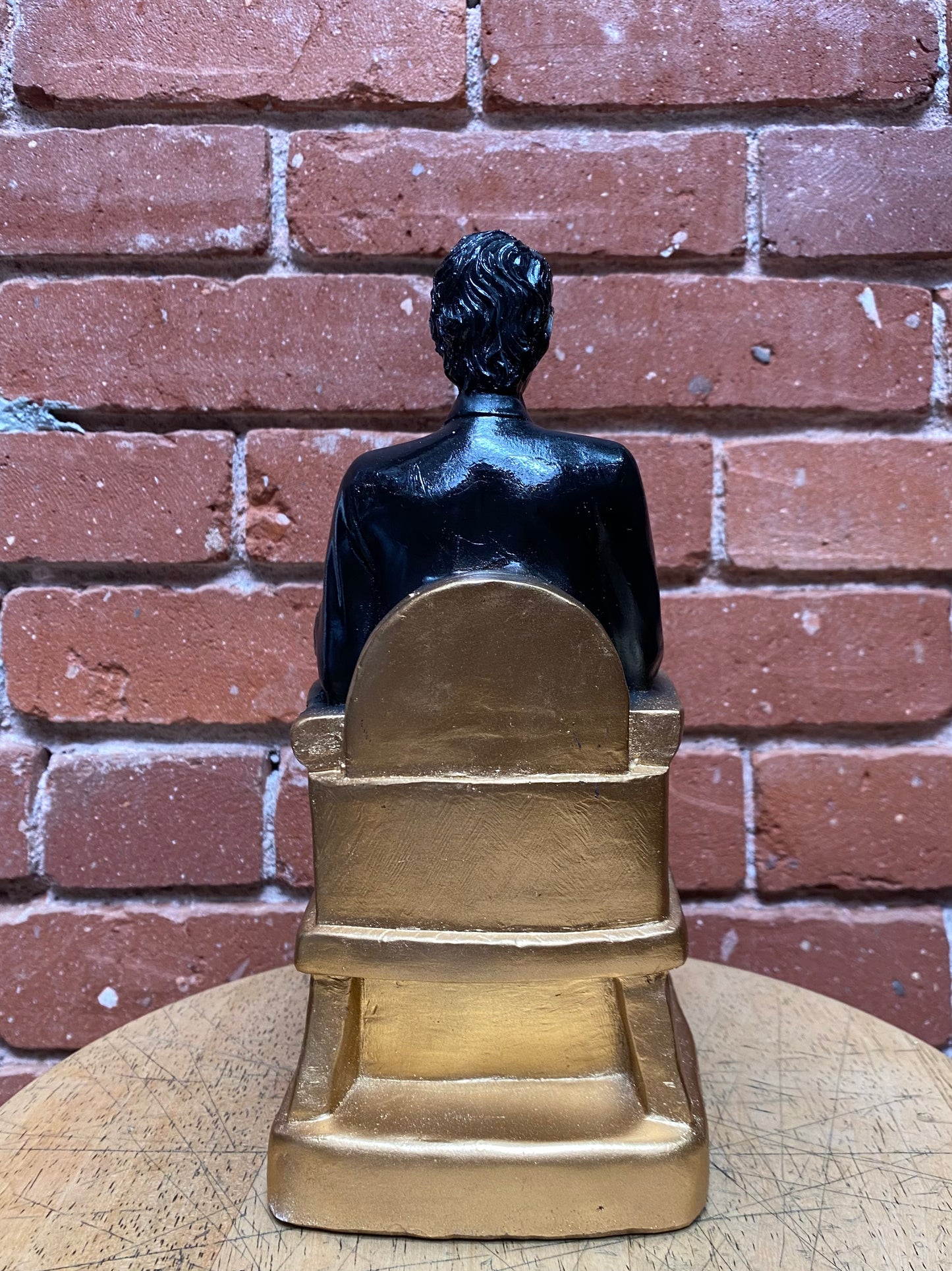 Jesus Malverde in a Black Suit Statue