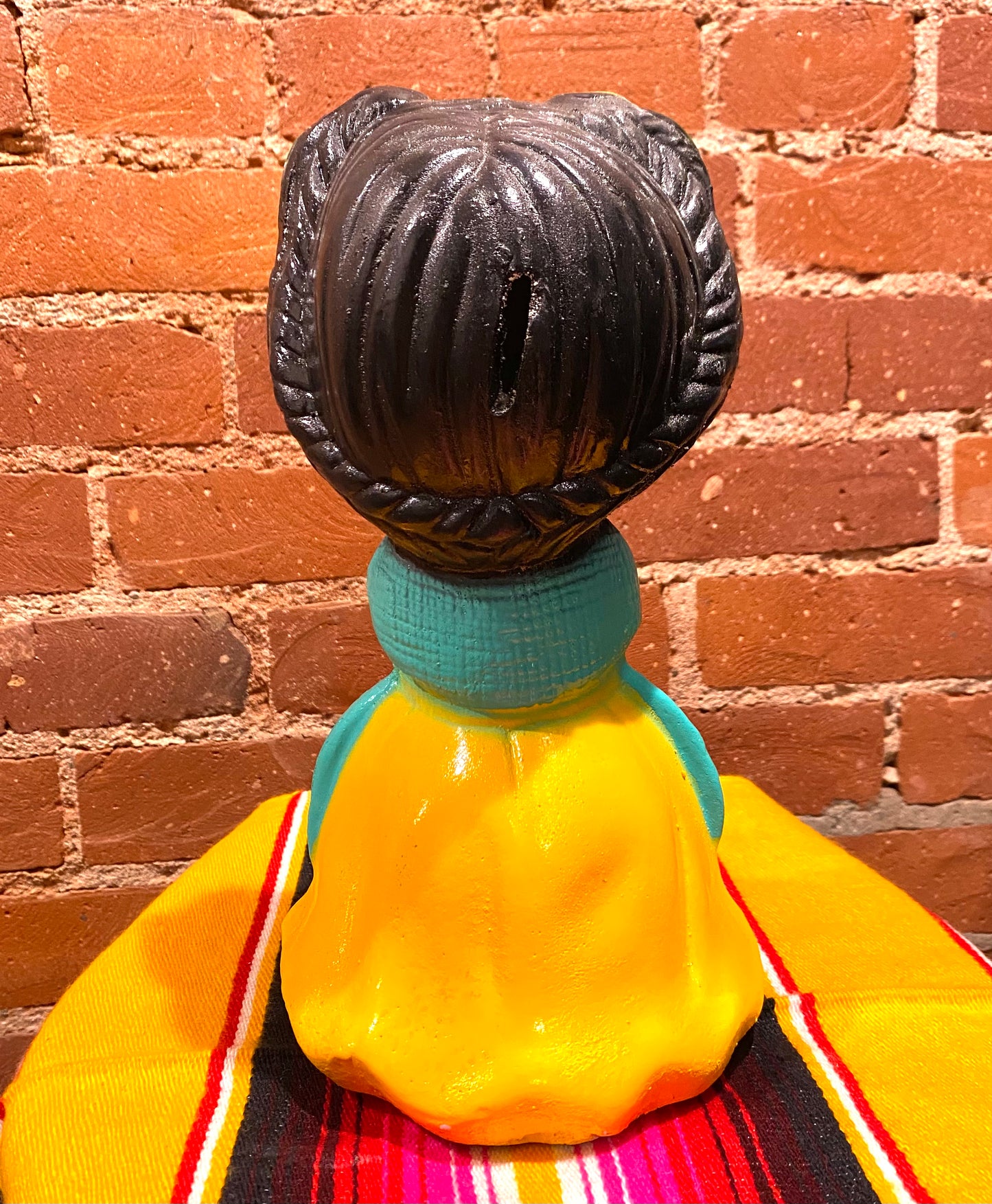 Frida Kahlo Piggy Back Yellow and Mint