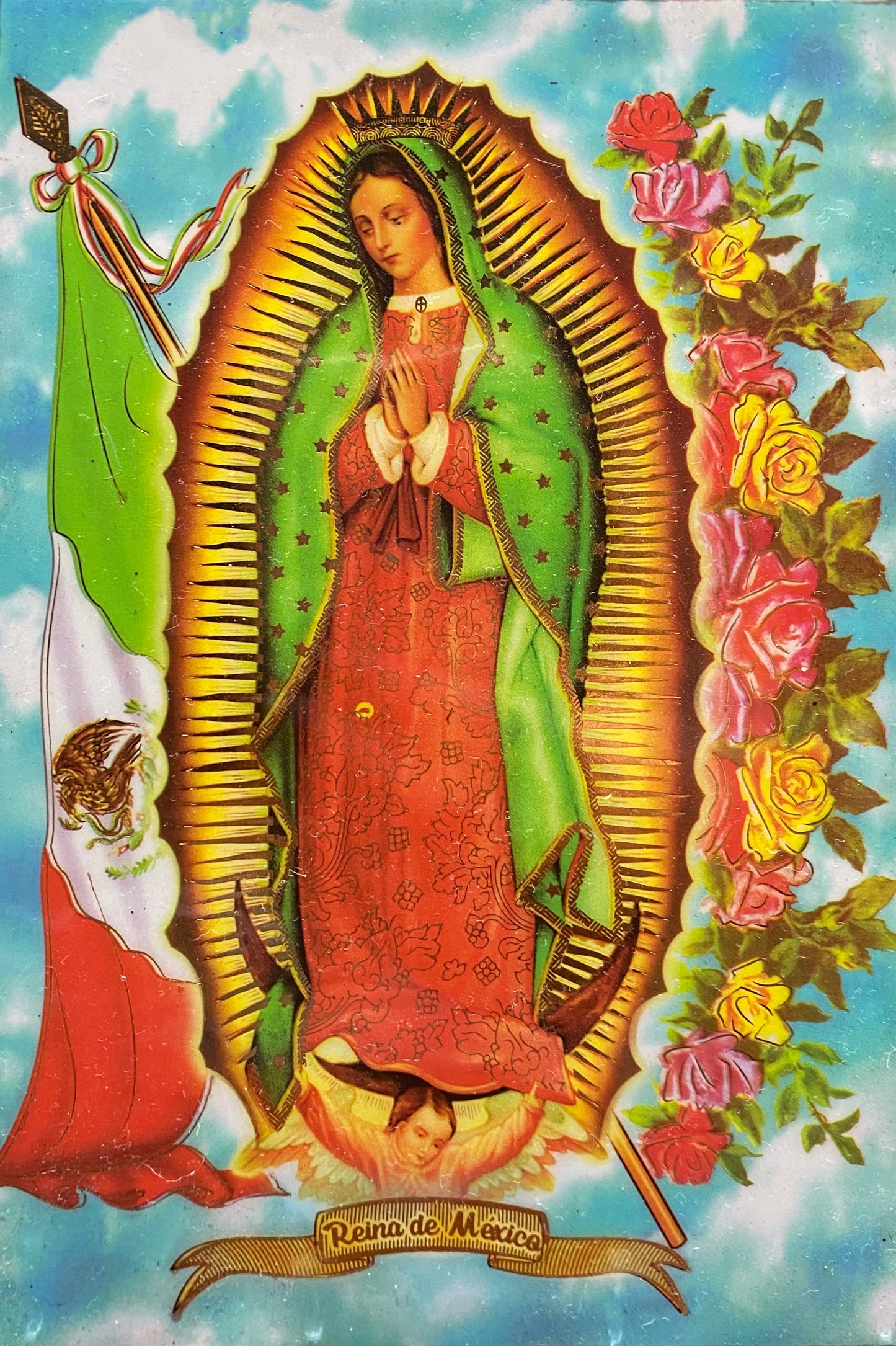 Virgen De Guadalupe Key Holder