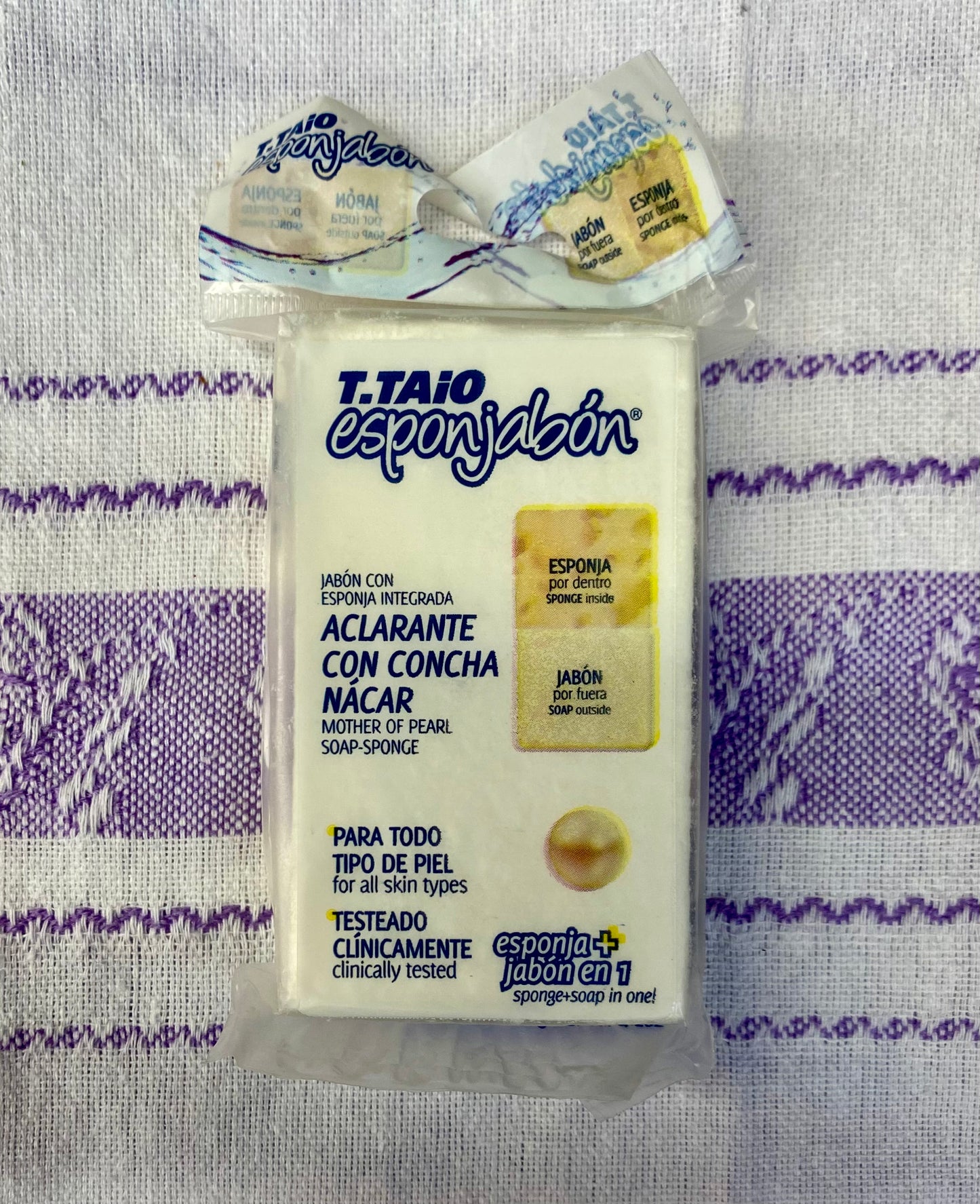 Concha Nacar/Mother of Pearl Esponjabon