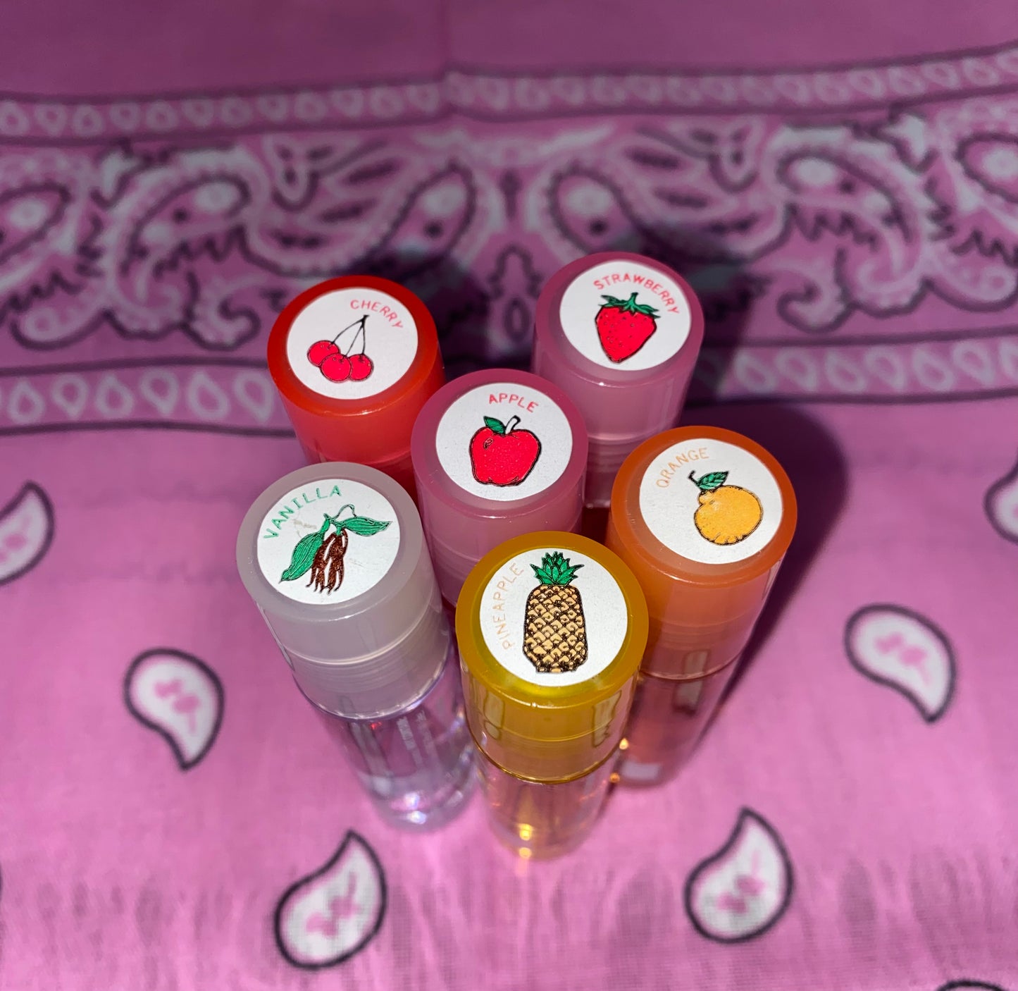 Vanilla Flavored Fruit Gloss