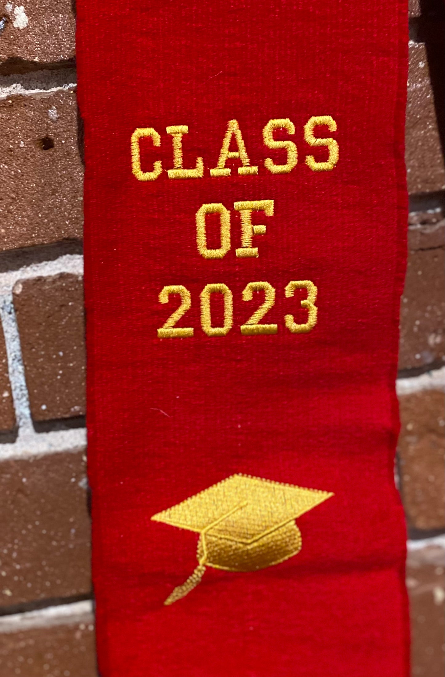 Red Mexican Serape Sash