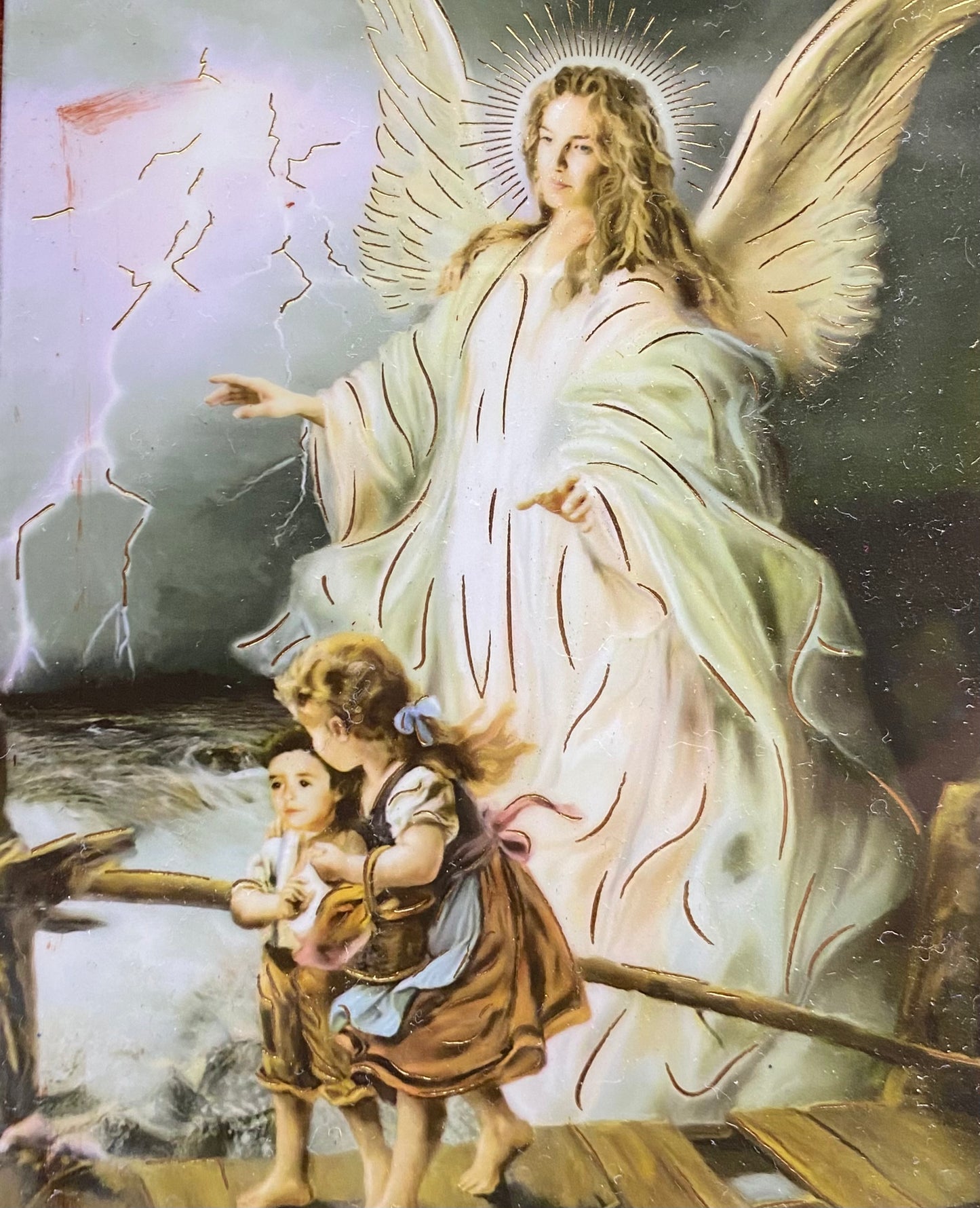 Angel de la Guarda Key Holder