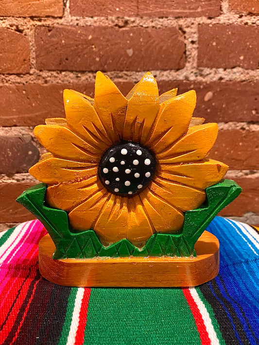 Golden Sunflower Napkin Holder