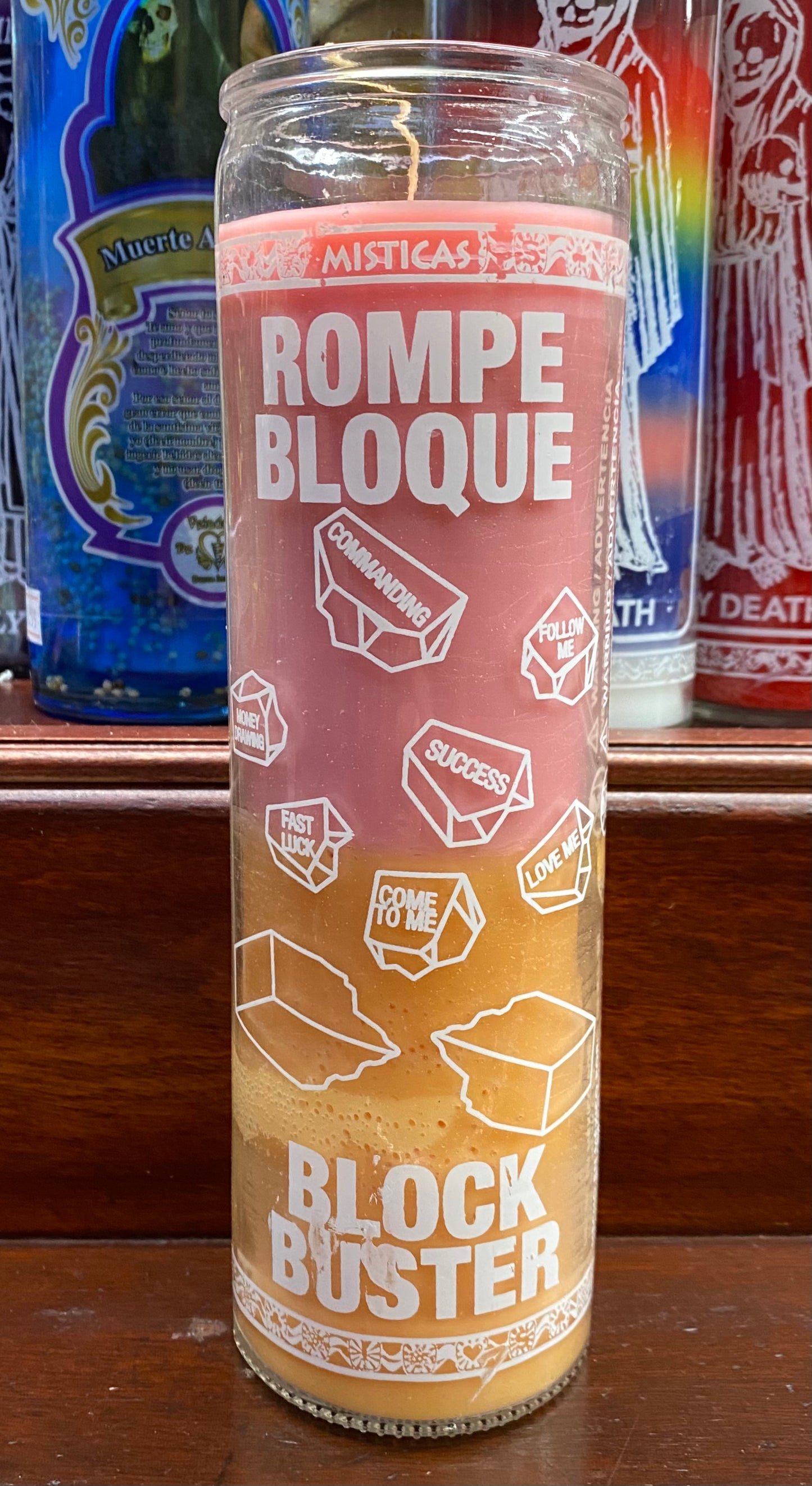 Rompe Bloque/ Block Buster Candle