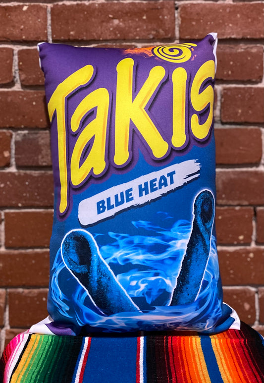 Takis Blue Heat Pillow