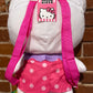 Hello Kitty Polka Dot Dress Backpack Plush
