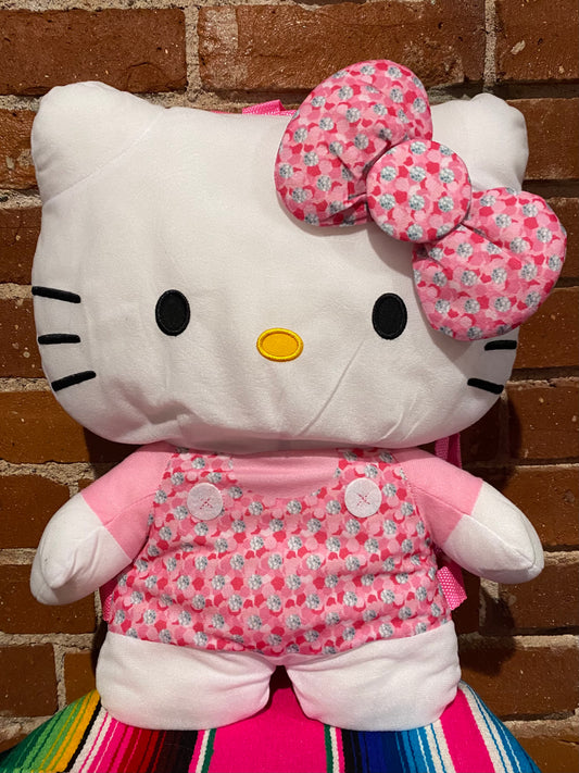 Hello Kitty in a Sparkly Overall Plush
